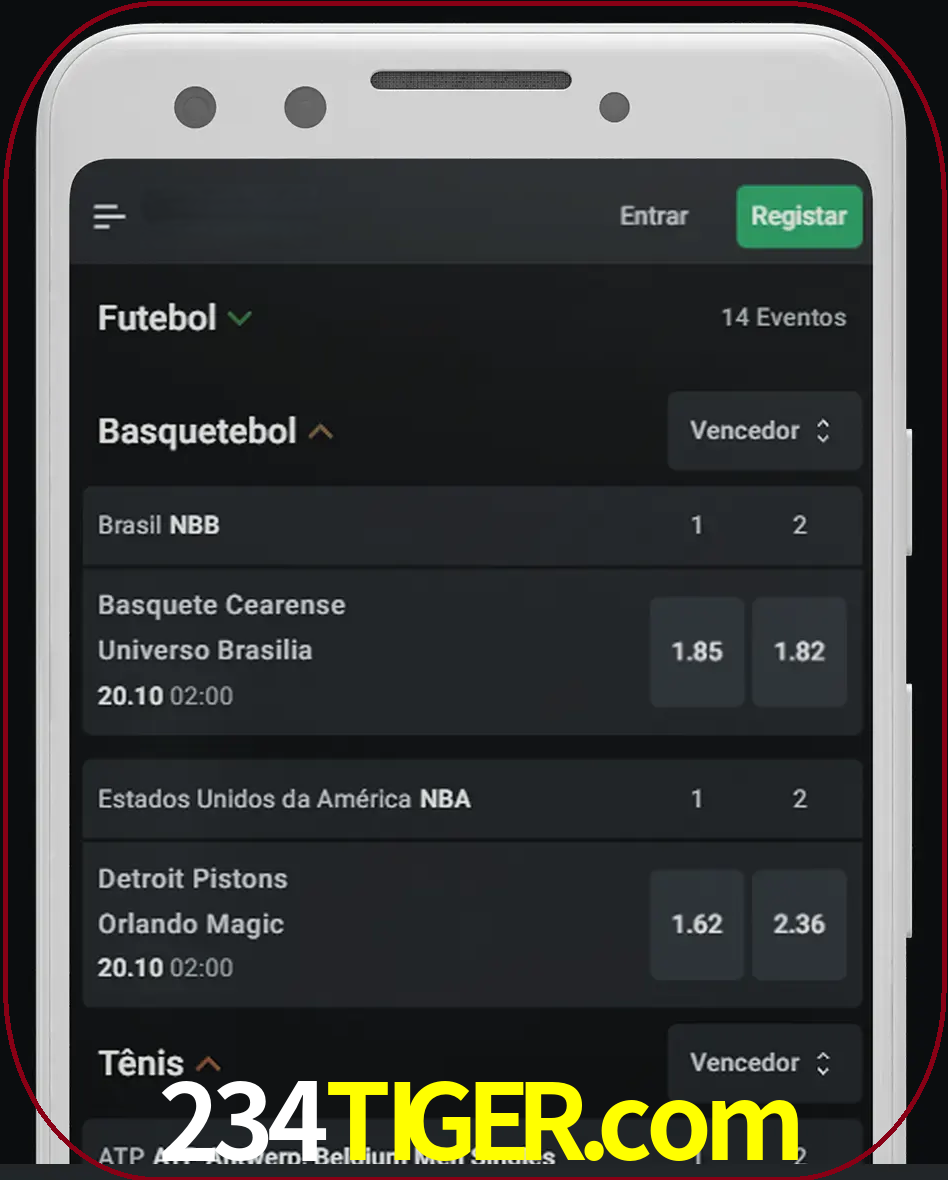 Aposte e assista aos esportes em formato ao vivo.