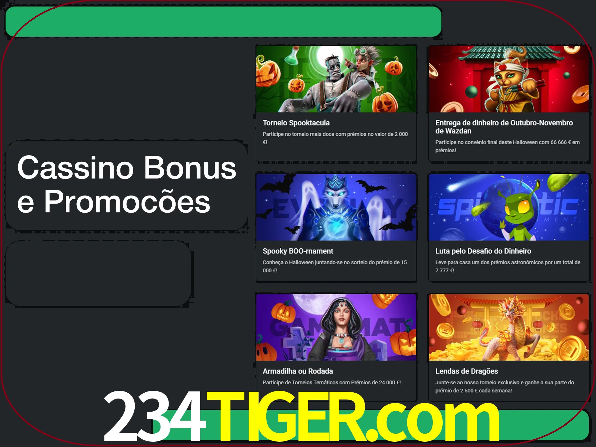 Verifique se há novos bônus de cassino para reivindicar.