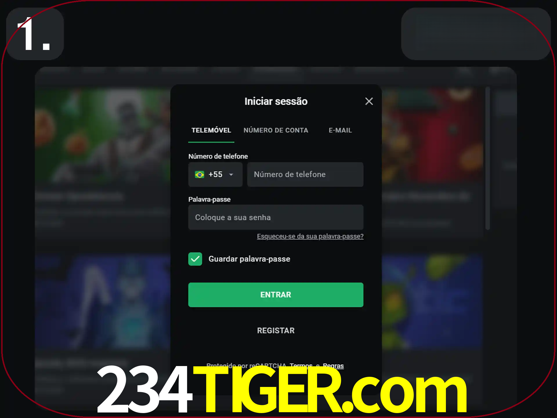 Acesse o site.