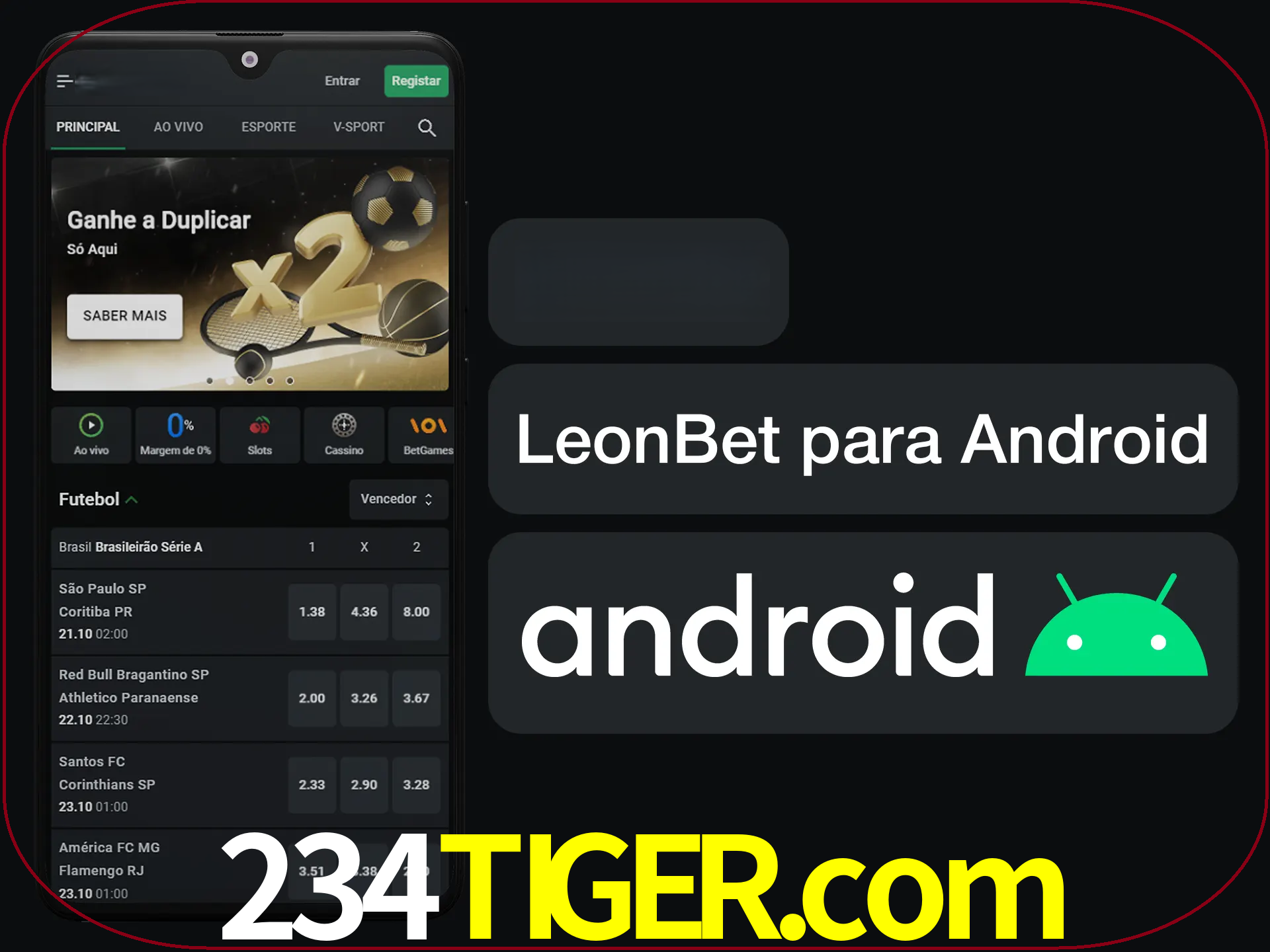 Adquira sua versão poket de LeonBet.